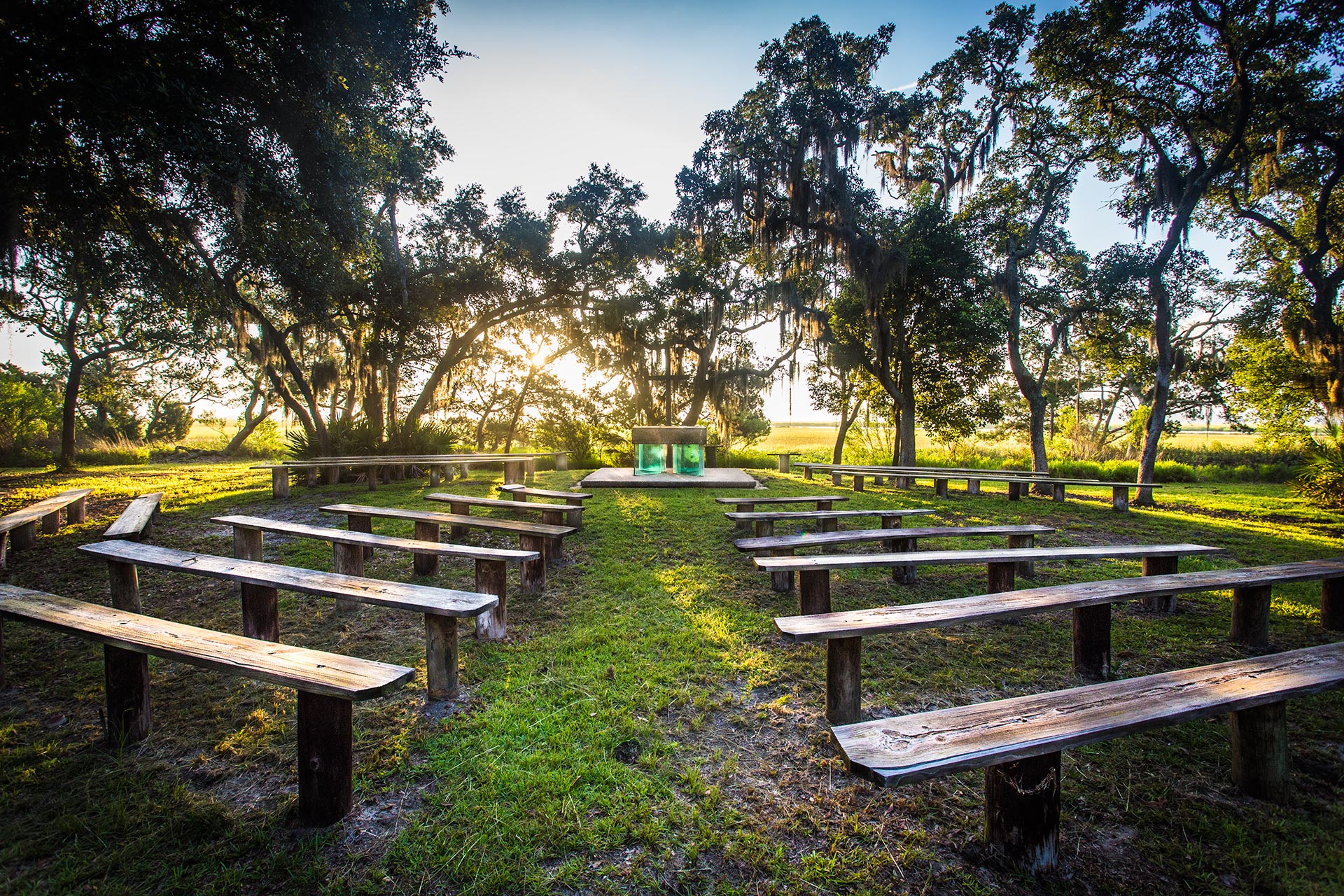 Outdoor Chapel (temporarily closed for storm debris clean-up)